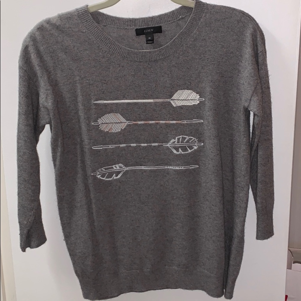 J Crew Arrow Sweater